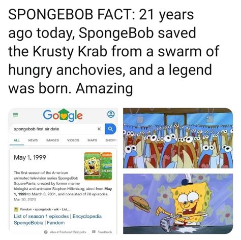 spongebob first air date